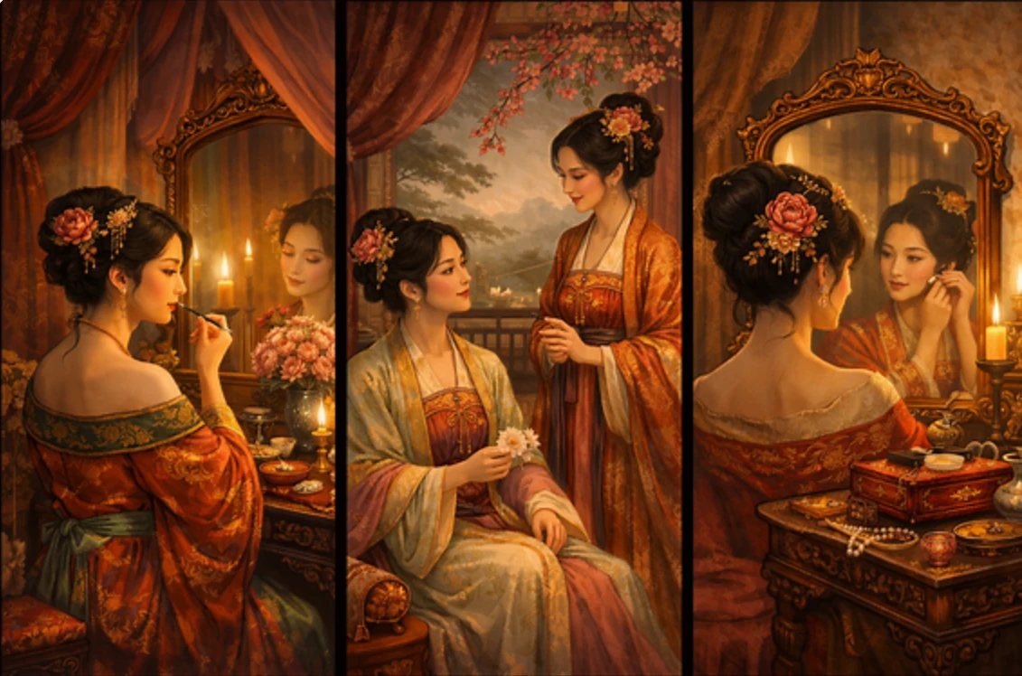 唐代妆阁场景