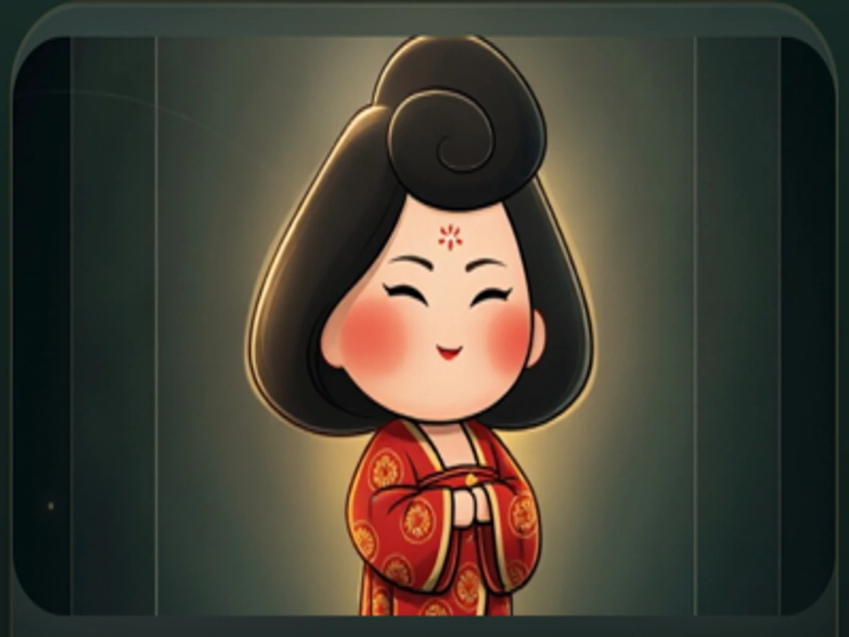 唐姝数字人特写