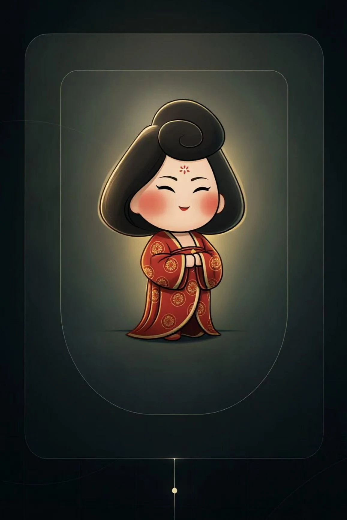 唐姝数字人主视觉